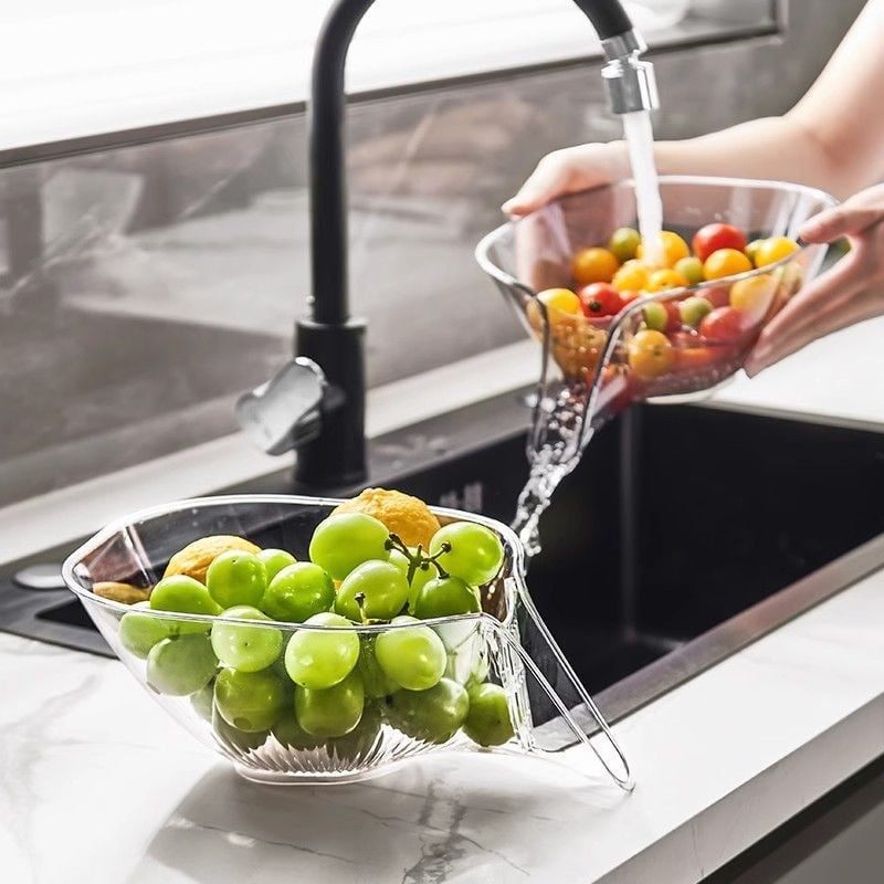 Kitchen Draining Basket | Removable Multi-Purpose Strainer