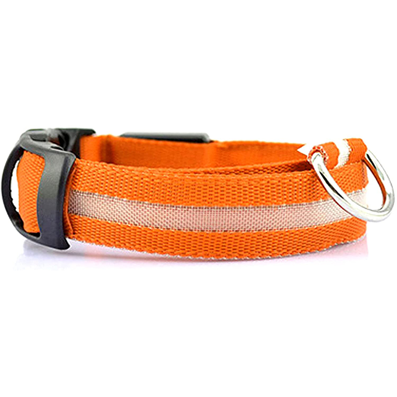 LED Pet Safety Collar | Rechargeable Night Visibility Design