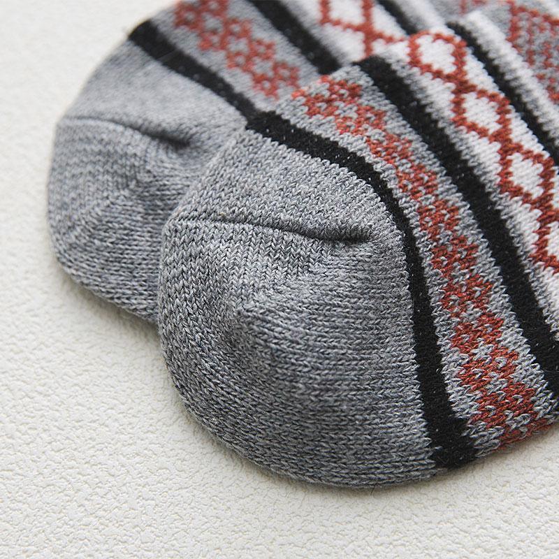 Nordic Winter Socks | Scandinavian Pattern Wool Blend