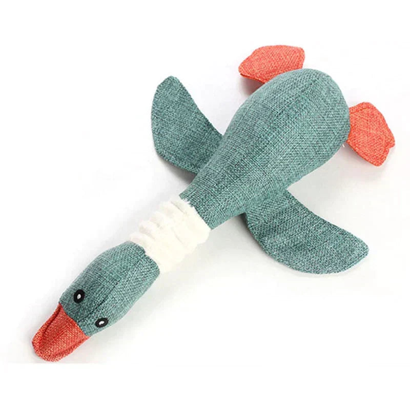 Interactive Dog Duck Toy | Durable Fabric Design