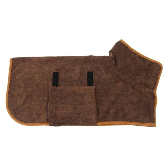 Dog Bathrobe | Fast-Drying Microfiber With Adjustable Fit