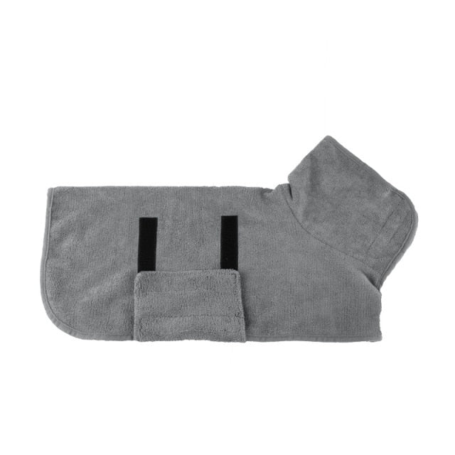 Dog Bathrobe | Fast-Drying Microfiber With Adjustable Fit