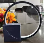Modern Digital Alarm Clock | LED Touch Control Ring Light