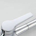 Pull-Down Kitchen Faucet | Chrome Gooseneck Design With Spray Head