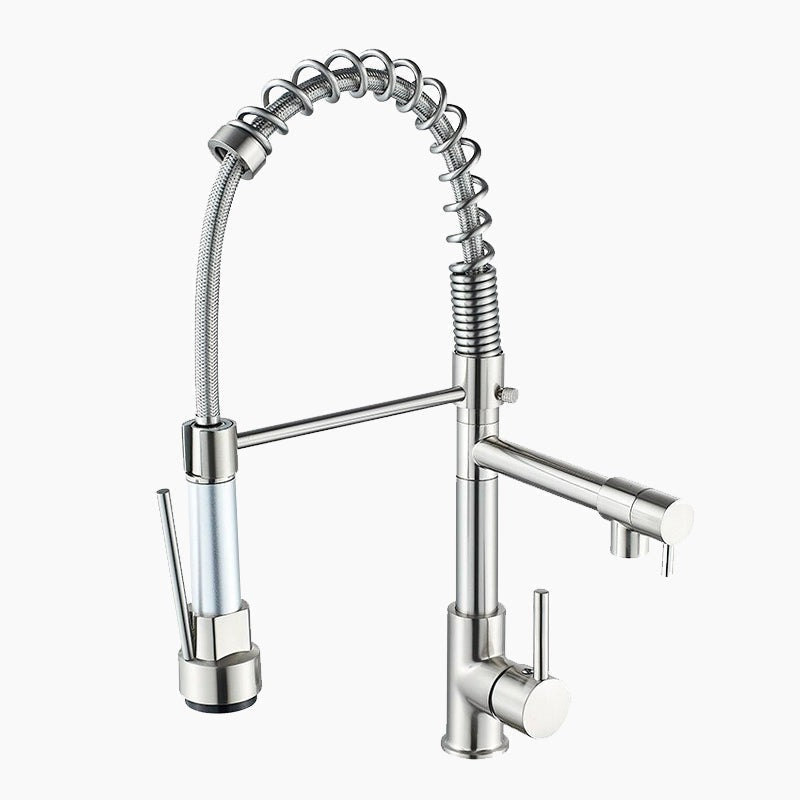 Professional Kitchen Faucet | Dual-Mode Pull-Down Sprayer