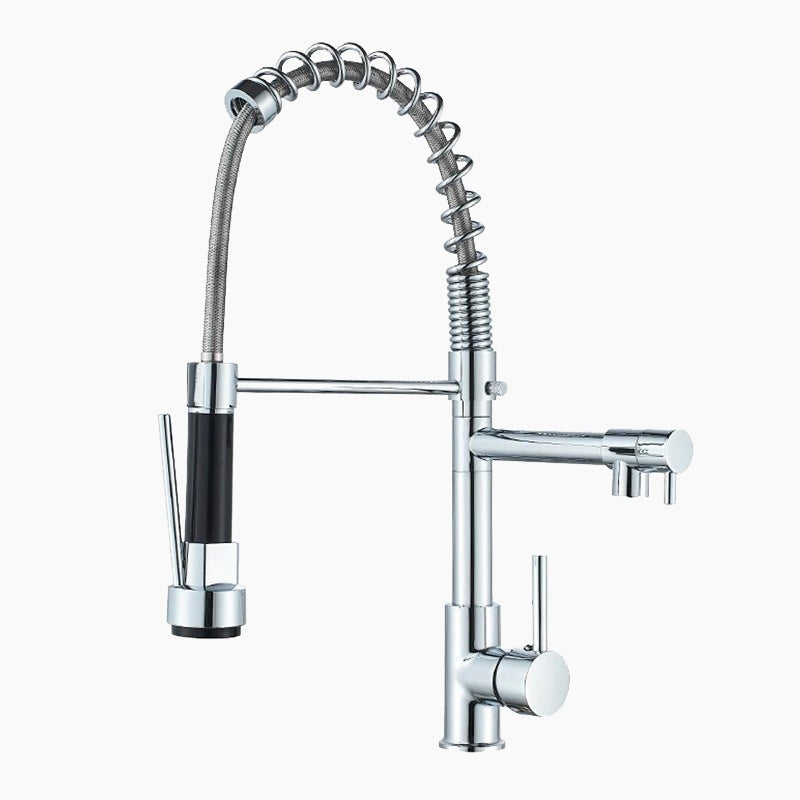 Professional Kitchen Faucet | Dual-Mode Pull-Down Sprayer