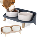 Elevated Pet Food Bowl Set | Ergonomic Raised Feeding Station