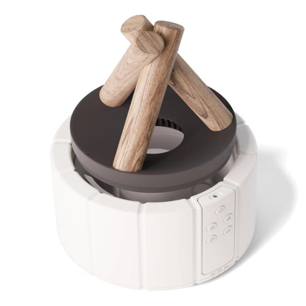 Ambient Diffuser Lamp | Flame Effect Humidifier with Remote